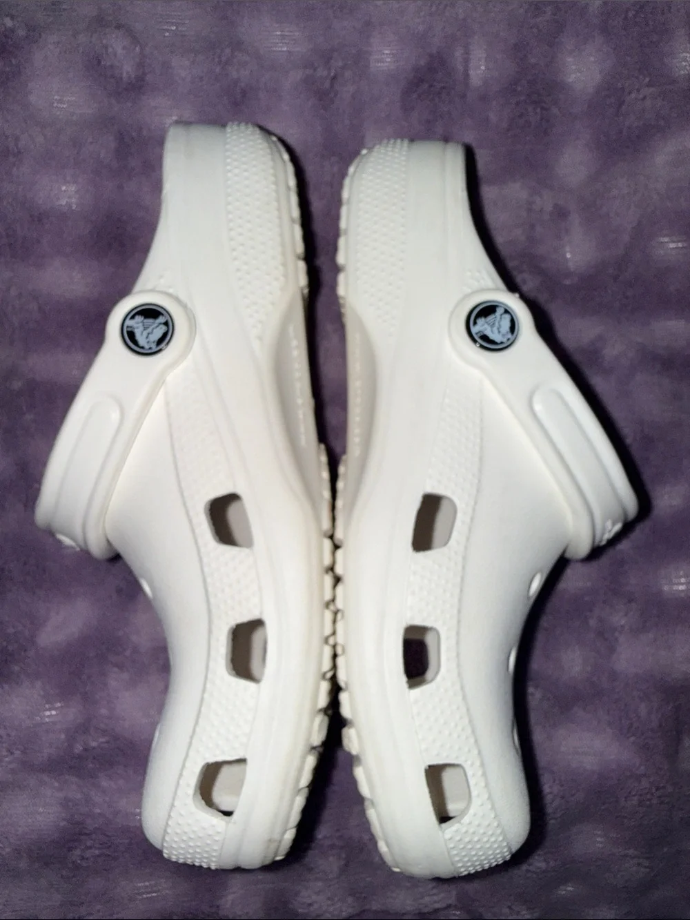 CROCS Kids Classic Clog in Off-White